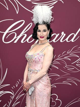 Cannes - Chopard s The Miracle Gala : Dita von Teese attending Chopard’s The Miracle Gala during the 79th Cannes Film Festival in Cannes, France on May 18, 2026. Photo by Simone Comi IPA ABACAPRESS.COM Cannes France  Copyright: xIPA ABACAx