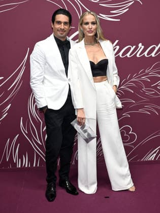 Cannes - Chopard s The Miracle Gala : Benjamin Larretche and Petra Nemcová attending Chopard’s The Miracle Gala during the 79th Cannes Film Festival in Cannes, France on May 18, 2026. Photo by Simone Comi IPA ABACAPRESS.COM Cannes France  Copyright: xIPA ABACAx