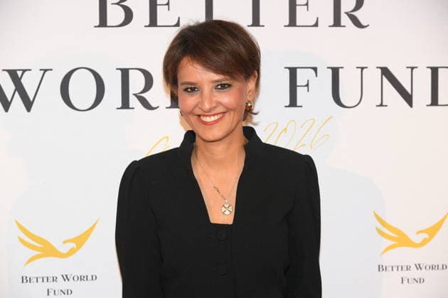 Cannes - Better World Fund Party Najat Vallaud-Belkacem attends The Better World Fund Gala Cannes 2026 on May 18, 2026 in Cannes, France. Photo by Lionel Urman ABACAPRESS.COM Cannes France  Copyright: xUrmanxLionel ABACAx