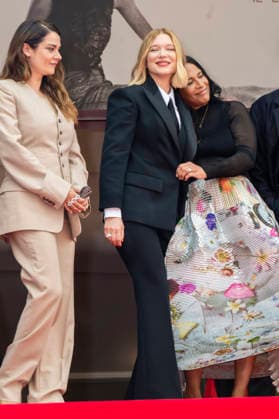 79th Cannes Film Festival Red Carpet of the movie -L™Inconnue- Palais des Festivals - Cannes, France Guest;Lea Seydoux;Shanti Masud;Arthur Harari 79th Cannes Film Festival Red Carpet of the movie -L™Inconnue- Palais des Festivals - Cannes, France 18th May 2026 SGPItalia id 134688_082 *Not Exclusive  Copyright: xSGPx