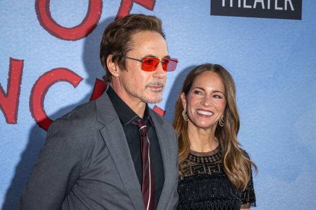 2026 Lincoln Center Theater Spring Gala Honoring Robert Downey, Jr. and Susan Downey in New York, USA - 18 May 2026 (L-R) Robert Downey Jr. and Susan Downey attend the 2026 Lincoln Center Theater Spring Gala honoring Robert Downey Jr. & Susan Downey at Vivian Beaumont Theatre at Lincoln Center. New York United States Copyright: xRonxAdarx xSOPAxImagesx _radar_lincoln_20260518_00009