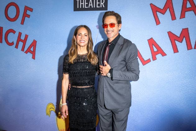 2026 Lincoln Center Theater Spring Gala Honoring Robert Downey, Jr. and Susan Downey in New York, USA - 18 May 2026 (L-R) Susan Downey and Robert Downey Jr. attend the 2026 Lincoln Center Theater Spring Gala honoring Robert Downey Jr. & Susan Downey at Vivian Beaumont Theatre at Lincoln Center. New York United States Copyright: xRonxAdarx xSOPAxImagesx _radar_lincoln_20260518_00080