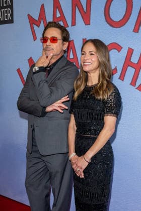 2026 Lincoln Center Theater Spring Gala Honoring Robert Downey, Jr. and Susan Downey in New York, USA - 18 May 2026 (L-R) Robert Downey Jr. and Susan Downey attend the 2026 Lincoln Center Theater Spring Gala honoring Robert Downey Jr. & Susan Downey at Vivian Beaumont Theatre at Lincoln Center. New York United States Copyright: xRonxAdarx xSOPAxImagesx _radar_lincoln_20260518_00122