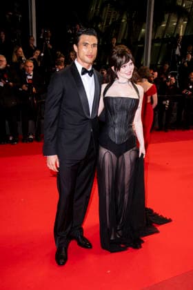 79th Cannes Film Festival Exits after the screening of the movie -Her private hell- Palais des Festivals - Cannes, France Charles Melton;Sophie Thatcher 79th Cannes Film Festival Red carpet of the movie -Her private hell- Palais des Festivals - Cannes, France 18th May 2026 SGPItalia id 134688_085 *Not Exclusive  Copyright: xSGPx