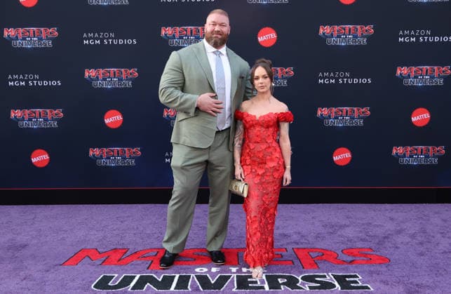 Los Angeles premiere of Amazon MGM Studios Masters Of The Universe at the TCL Chinese Theatre Featuring: Hafpor Julius Bjornsson, Kelsey Henson Where: Los Angeles, California, United States When: 18 May 2026 Credit: Faye s Vision Cover Images EDITORIAL USE ONLY. NOT FOR USE BY NEWSPAPERS BASED IN THE UK. Copyright: xx coverimg55708497