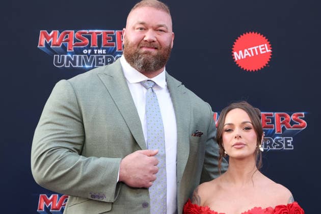 Los Angeles premiere of Amazon MGM Studios Masters Of The Universe at the TCL Chinese Theatre Featuring: Hafpor Julius Bjornsson, Kelsey Henson Where: Los Angeles, California, United States When: 18 May 2026 Credit: Faye s Vision Cover Images EDITORIAL USE ONLY. NOT FOR USE BY NEWSPAPERS BASED IN THE UK. Copyright: xx coverimg55708498