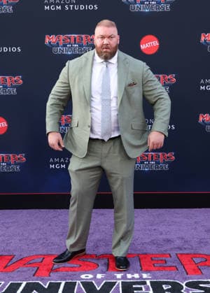 Los Angeles premiere of Amazon MGM Studios Masters Of The Universe at the TCL Chinese Theatre Featuring: Hafpor Julius Bjornsson Where: Los Angeles, California, United States When: 18 May 2026 Credit: Faye s Vision Cover Images EDITORIAL USE ONLY. NOT FOR USE BY NEWSPAPERS BASED IN THE UK. Copyright: xx coverimg55708500