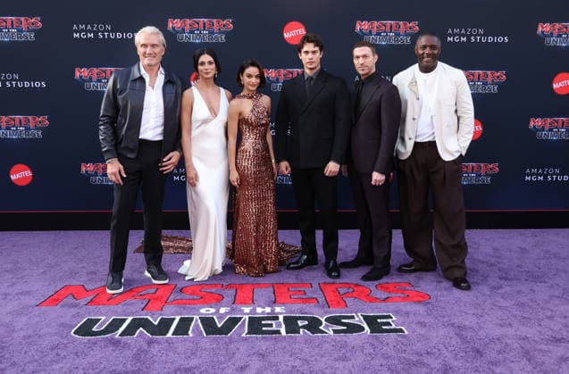 Los Angeles premiere of Amazon MGM Studios Masters Of The Universe at the TCL Chinese Theatre Featuring: Dolph Lundgren, Morena Baccarin, Camila Mendes, Nicholas Galitzine, Travis Knight, Idris Elba Where: Los Angeles, California, United States When: 18 May 2026 Credit: Faye s Vision Cover Images EDITORIAL USE ONLY. NOT FOR USE BY NEWSPAPERS BASED IN THE UK. Copyright: xx coverimg55708448