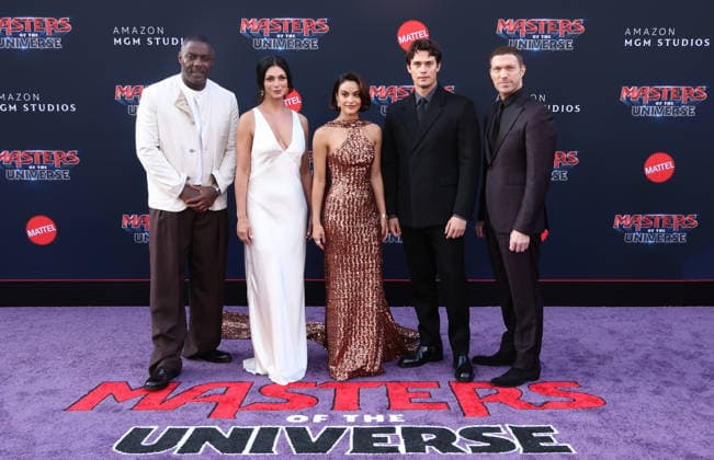 Los Angeles premiere of Amazon MGM Studios Masters Of The Universe at the TCL Chinese Theatre Featuring: Idris Elba, Morena Baccarin, Camila Mendes, Nicholas Galitzine, Travis Knight Where: Los Angeles, California, United States When: 18 May 2026 Credit: Faye s Vision Cover Images EDITORIAL USE ONLY. NOT FOR USE BY NEWSPAPERS BASED IN THE UK. Copyright: xx coverimg55708450