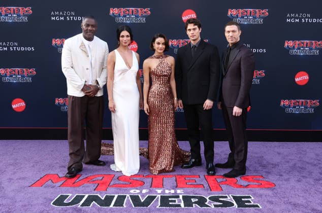 Los Angeles premiere of Amazon MGM Studios Masters Of The Universe at the TCL Chinese Theatre Featuring: Idris Elba, Morena Baccarin, Camila Mendes, Nicholas Galitzine, Travis Knight Where: Los Angeles, California, United States When: 18 May 2026 Credit: Faye s Vision Cover Images EDITORIAL USE ONLY. NOT FOR USE BY NEWSPAPERS BASED IN THE UK. Copyright: xx coverimg55708451