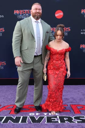 Los Angeles premiere of Amazon MGM Studios Masters Of The Universe at the TCL Chinese Theatre Featuring: Hafpor Julius Bjornsson, Kelsey Henson Where: Los Angeles, California, United States When: 18 May 2026 Credit: Faye s Vision Cover Images EDITORIAL USE ONLY. NOT FOR USE BY NEWSPAPERS BASED IN THE UK. Copyright: xx coverimg55708494