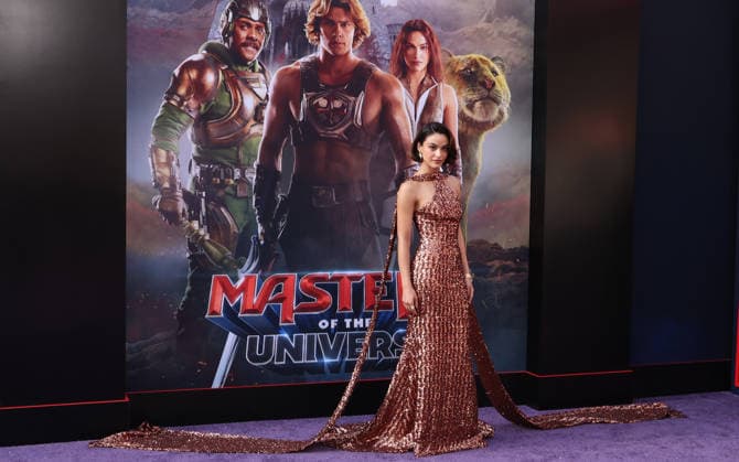 Los Angeles premiere of Amazon MGM Studios Masters Of The Universe at the TCL Chinese Theatre Featuring: Camila Mendes Where: Los Angeles, California, United States When: 18 May 2026 Credit: Faye s Vision Cover Images EDITORIAL USE ONLY. NOT FOR USE BY NEWSPAPERS BASED IN THE UK. Copyright: xx coverimg55708302