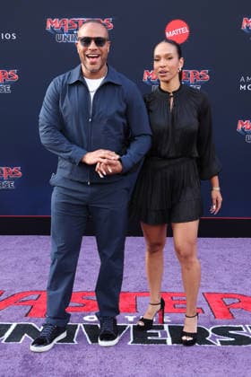 Los Angeles premiere of Amazon MGM Studios Masters Of The Universe at the TCL Chinese Theatre Featuring: DeVon Franklin, Maria Castillo Where: Los Angeles, California, United States When: 18 May 2026 Credit: Faye s Vision Cover Images EDITORIAL USE ONLY. NOT FOR USE BY NEWSPAPERS BASED IN THE UK. Copyright: xx coverimg55708370