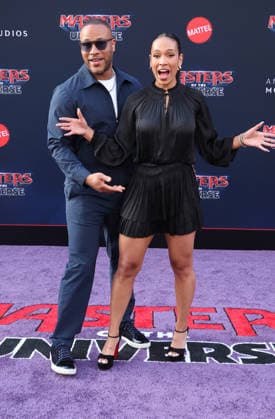 Los Angeles premiere of Amazon MGM Studios Masters Of The Universe at the TCL Chinese Theatre Featuring: DeVon Franklin, Maria Castillo Where: Los Angeles, California, United States When: 18 May 2026 Credit: Faye s Vision Cover Images EDITORIAL USE ONLY. NOT FOR USE BY NEWSPAPERS BASED IN THE UK. Copyright: xx coverimg55708371
