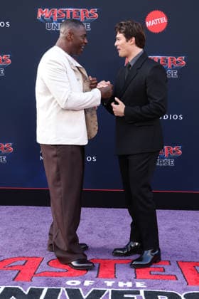 Los Angeles premiere of Amazon MGM Studios Masters Of The Universe at the TCL Chinese Theatre Featuring: Idris Elba, Nicholas Galitzine Where: Los Angeles, California, United States When: 18 May 2026 Credit: Faye s Vision Cover Images EDITORIAL USE ONLY. NOT FOR USE BY NEWSPAPERS BASED IN THE UK. Copyright: xx coverimg55708399