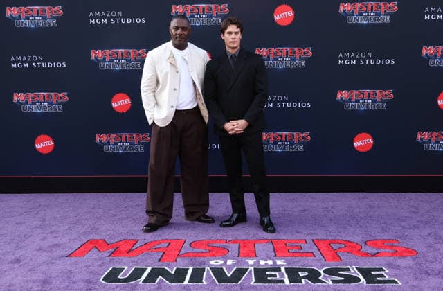 Los Angeles premiere of Amazon MGM Studios Masters Of The Universe at the TCL Chinese Theatre Featuring: Idris Elba, Nicholas Galitzine Where: Los Angeles, California, United States When: 18 May 2026 Credit: Faye s Vision Cover Images EDITORIAL USE ONLY. NOT FOR USE BY NEWSPAPERS BASED IN THE UK. Copyright: xx coverimg55708404