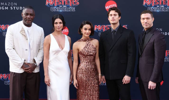 Los Angeles premiere of Amazon MGM Studios Masters Of The Universe at the TCL Chinese Theatre Featuring: Idris Elba, Morena Baccarin, Camila Mendes, Nicholas Galitzine, Travis Knight Where: Los Angeles, California, United States When: 18 May 2026 Credit: Faye s Vision Cover Images EDITORIAL USE ONLY. NOT FOR USE BY NEWSPAPERS BASED IN THE UK. Copyright: xx coverimg55708242