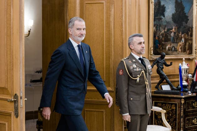 The King approves the reform of Article 69, Section 3 of the Constitution King Felipe VI during the act of approval of the reform of Article 69, Section 3 of the Spanish Constitution, at the Zarzuela Palace, on May 19, 2026, in Madrid Spain The reform of Article 69, Section 3 of the Spanish Constitution will allow the island of Formentera to elect its own senator, independently of the senator elected by the island of Eivissa 19 MAY 2026 Carlos Lujá Madrid Madrid Madrid Spain  Copyright: xCarlosxLujanx 7533385