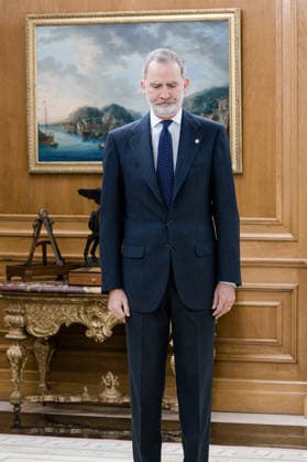 The King approves the reform of Article 69, Section 3 of the Constitution King Felipe VI during the act of approval of the reform of Article 69, Section 3 of the Spanish Constitution, at the Zarzuela Palace, on May 19, 2026, in Madrid Spain The reform of Article 69, Section 3 of the Spanish Constitution will allow the island of Formentera to elect its own senator, independently of the senator elected by the island of Eivissa 19 MAY 2026 Carlos Lujá Madrid Madrid Madrid Spain  Copyright: xCarlosxLujanx 7533386
