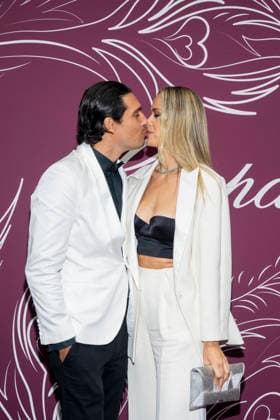 79th Cannes Film Festival The Miracles Gala Evening by Chopard - Photocall part 1 La Palestre- Le Cannet, France Benjamin Larretche;Petra Nemcova 79th Cannes Film Festival The Miracles Gala Evening by Chopard - Photocall part 1 La Palestre- Le Cannet, France 18th May 2026 SGPItalia id 134688_086 *Not Exclusive  Copyright: xSGPx