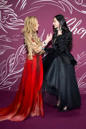 79th Cannes Film Festival The Miracles Gala Evening by Chopard - Photocall part 1 La Palestre- Le Cannet, France Caroline Scheufele;Demi Moore 79th Cannes Film Festival The Miracles Gala Evening by Chopard - Photocall part 1 La Palestre- Le Cannet, France 18th May 2026 SGPItalia id 134688_086 *Not Exclusive  Copyright: xSGPx