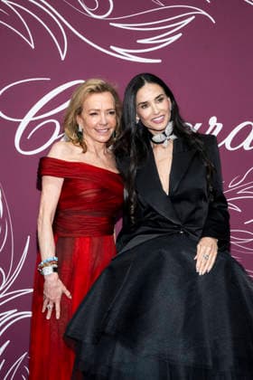79th Cannes Film Festival The Miracles Gala Evening by Chopard - Photocall part 1 La Palestre- Le Cannet, France Caroline Scheufele;Demi Moore 79th Cannes Film Festival The Miracles Gala Evening by Chopard - Photocall part 1 La Palestre- Le Cannet, France 18th May 2026 SGPItalia id 134688_086 *Not Exclusive  Copyright: xSGPx