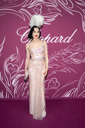 79th Cannes Film Festival The Miracles Gala Evening by Chopard - Photocall part 2 La Palestre- Le Cannet, France Dita von Teese 79th Cannes Film Festival The Miracles Gala Evening by Chopard - Photocall part 2 La Palestre- Le Cannet, France 18th May 2026 SGPItalia id 134688_087 *Not Exclusive  Copyright: xSGPx