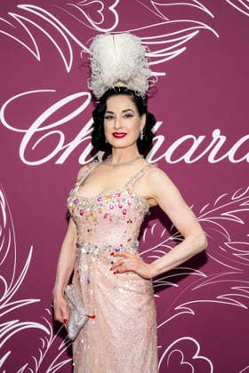 79th Cannes Film Festival The Miracles Gala Evening by Chopard - Photocall part 2 La Palestre- Le Cannet, France Dita von Teese 79th Cannes Film Festival The Miracles Gala Evening by Chopard - Photocall part 2 La Palestre- Le Cannet, France 18th May 2026 SGPItalia id 134688_087 *Not Exclusive  Copyright: xSGPx