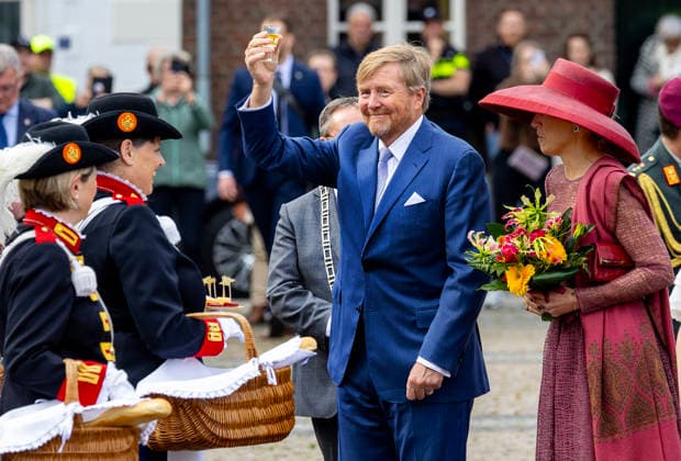19-05-2026 Brabant Queen Maxima and King Willem-Alexander visited Wessem in the Maasgouw area. Â  Copyright: xPPEx