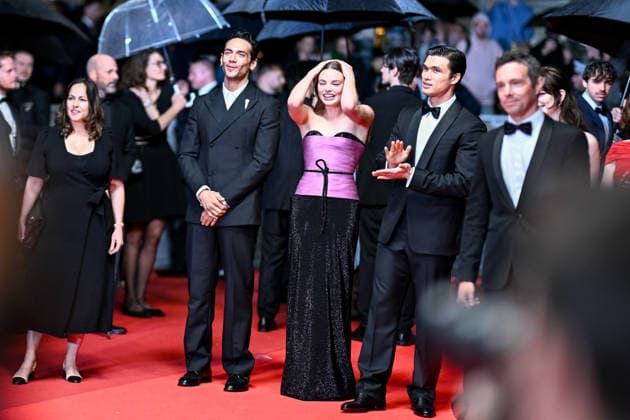 79ème Festival International du Film de Cannes Montée des marches du film Her Private Hell 79th International Cannes Film Festival Red Carpet for Her Private Hell movie 456380 2026 05 18 Cannes France Froseth, Kristine Melton, Charles Calva, Diego  Copyright: xEstellexCarlierx xStarfacex STAR_456380_015