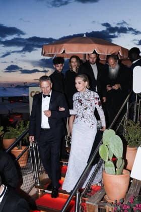 IPA84855535 - Cannes, 79th Cannes Film Festival 2026 - Arrivals at the Better World Fund Gala 2026 during Cannes Film Festival 79. Pictured: Sharon Stone walks along the Croisette.  Copyright: xAlessandroxBremecx xx 84855535