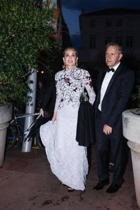 IPA84855539 - Cannes, 79th Cannes Film Festival 2026 - Arrivals at the Better World Fund Gala 2026 during Cannes Film Festival 79. Pictured: Sharon Stone walks along the Croisette.  Copyright: xAlessandroxBremecx xx 84855539