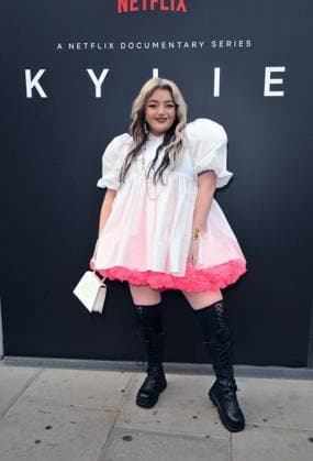 Kylie Netflix documentary TV premiere, London MEEK (Georgia Meek) at the Kylie Netflix documentary TV premiere, Frameless, Marble Arch Place, on Monday 18 May 2026 in London, England, UK. CAP CAN CAN London UK Great Britain Copyright: xCanxNguyen CapitalxPicturesx