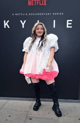 Kylie Netflix documentary TV premiere, London MEEK (Georgia Meek) at the Kylie Netflix documentary TV premiere, Frameless, Marble Arch Place, on Monday 18 May 2026 in London, England, UK. CAP CAN CAN London UK Great Britain Copyright: xCanxNguyen CapitalxPicturesx