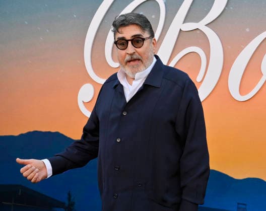 Cast member Alfred Molina attends the premiere of Netflix s TV series The Boroughs at the Egyptian Theatre in the Hollywood section of Los Angeles on Monday, May 18, 2026. Storyline: In a seemingly picturesque retirement community, a group of unlikely heroes must band together to stop an otherworldly threat from stealing the one thing they don t have - time.  LAP2026051846 JIMxRUYMEN