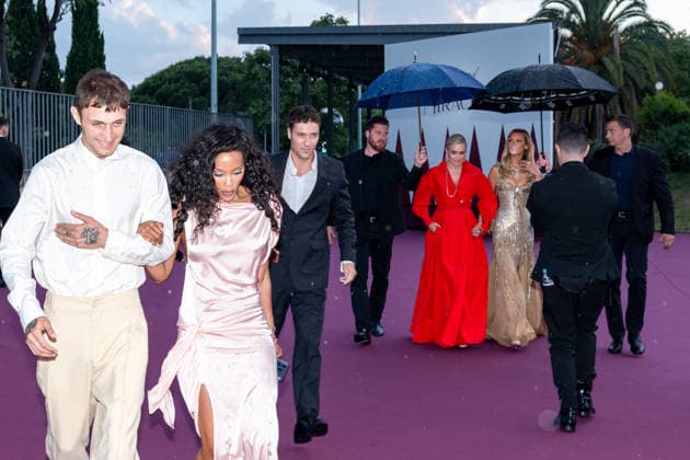 79th Cannes International Film Festival Chopard Evening 456381 2026 05 18 France Hadid, Bella Hadid, Yolanda  Copyright: xEstellexCarlierx xStarfacex STAR_456381_001