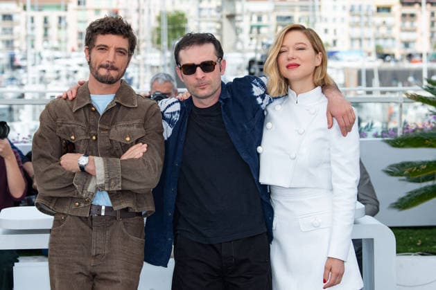 Cannes L Inconnue Photocall NG Niels Schneider, Arthur Harari and Lea Seydoux attending the photocall of L Inconnue (The Unknown) during the 79th Cannes International Film Festival in Cannes, France on May 19, 2026. Photo by Nicolas Genin ABACAPRESS.COM Cannes France  Copyright: xGeninxNicolas ABACAx