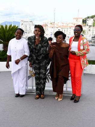 IPA84856893 - Cannes, 79th Cannes Film Festival 2026, Day 8. Photocall of the film Ben Imana. Pictured are Leocadie Uwabeza, Isabelle Kabano, Marie Clementine Dusabejambo and ClÃ mentine U. Nyirinkindi  Copyright: xAlbertoxTerenghix xPoolxPhotoxEventsx07x 84856893