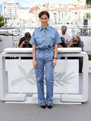 IPA84857945 - Cannes, 79th Cannes Film Festival 2026, Day 8. Photocall of the film La Mas Dulce (Strawberries) . In the photo LaÃ¯la Marrakchi  Copyright: xAlbertoxTerenghix xPoolxPhotoxEventsx07x 84857945