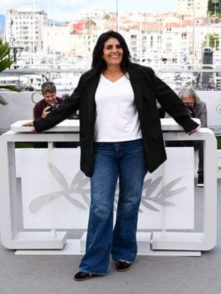 IPA84858005 - Cannes, 79th Cannes Film Festival 2026, Day 8. Photocall of the film La Mas Dulce (Strawberries) . Pictured is Fatima Atif  Copyright: xAlbertoxTerenghix xPoolxPhotoxEventsx07x 84858005