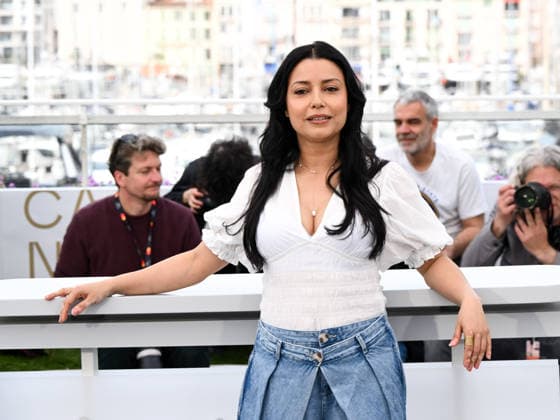 IPA84858028 - Cannes, 79th Cannes Film Festival 2026, Day 8. Photocall of the film La Mas Dulce (Strawberries) . In the photo Hajar Graigaa  Copyright: xAlbertoxTerenghix xPoolxPhotoxEventsx07x 84858028