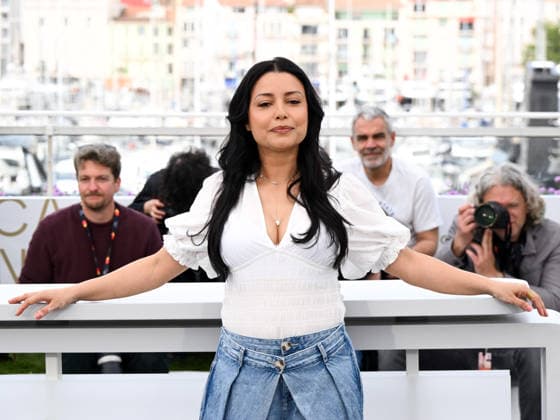IPA84858030 - Cannes, 79th Cannes Film Festival 2026, Day 8. Photocall of the film La Mas Dulce (Strawberries) . In the photo Hajar Graigaa  Copyright: xAlbertoxTerenghix xPoolxPhotoxEventsx07x 84858030