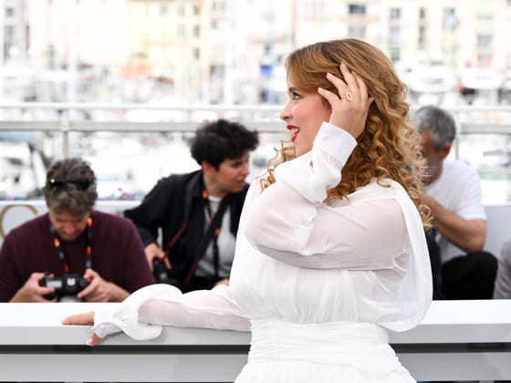 IPA84858045 - Cannes, 79th Cannes Film Festival 2026, Day 8. Photocall of the film La Mas Dulce (Strawberries) . Pictured is Hind Braik  Copyright: xAlbertoxTerenghix xPoolxPhotoxEventsx07x 84858045