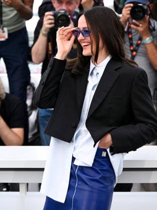 IPA84858903 - Cannes, 79th Cannes Film Festival 2026, Day 8. Photocall of the film Fjord . Pictured is Renate Reinsve  Copyright: xAlbertoxTerenghix xPoolxPhotoxEventsx07x 84858903