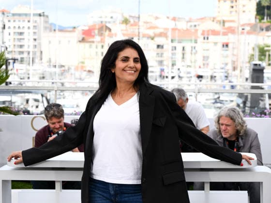 IPA84858010 - Cannes, 79th Cannes Film Festival 2026, Day 8. Photocall of the film La Mas Dulce (Strawberries) . Pictured is Fatima Atif  Copyright: xAlbertoxTerenghix xPoolxPhotoxEventsx07x 84858010