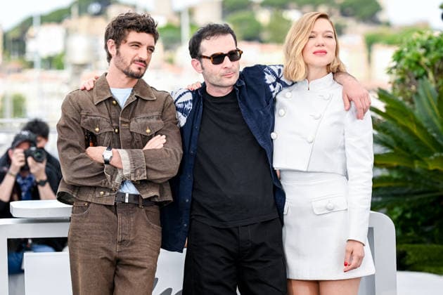 79ème Festival International du Film de Cannes Photocall du film L inconnue 79th International Cannes Film Festival Photocall with cast of L inconnu movie 456386 2026 05 19 Cannes France Harari, Arthur Seydoux, Léa Schneider, Niels  Copyright: xEstellexCarlierx xStarfacex STAR_456386_008