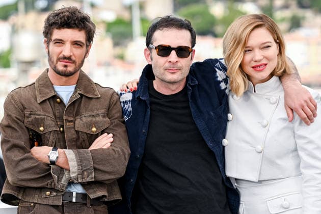 79ème Festival International du Film de Cannes Photocall du film L inconnue 79th International Cannes Film Festival Photocall with cast of L inconnu movie 456386 2026 05 19 Cannes France Harari, Arthur Seydoux, Léa Schneider, Niels  Copyright: xEstellexCarlierx xStarfacex STAR_456386_011