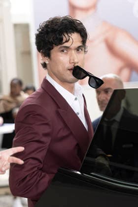 Cannes Charles Melton exits Martinez MP Cannes, France- May 19: Charles Melton leave the Martinez Hotel during 79th Festival of Cannes, on May 19 2026 in Cannes, France. Photo by Marco Piovanotto Abacapress.com Cannes France  Copyright: xPiovanottoxMarco ABACAx