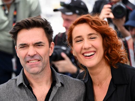 IPA84858775 - Cannes, 79th Cannes Film Festival 2026, day 8. L affaire Marie-Claire (Women On Trial Pictured: Yvo Muller and Lauriane Escaffre  Copyright: xAlbertoxTerenghix xPoolxPhotoxEventsx07x 84858775