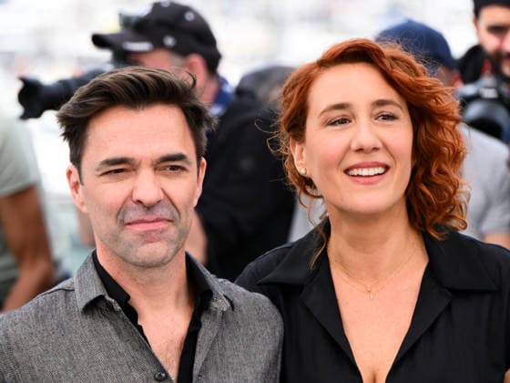 IPA84858776 - Cannes, 79th Cannes Film Festival 2026, day 8. L affaire Marie-Claire (Women On Trial Pictured: Yvo Muller and Lauriane Escaffre  Copyright: xAlbertoxTerenghix xPoolxPhotoxEventsx07x 84858776